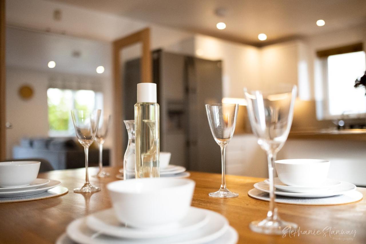 The Lookout, Modern Home From Home, Sleeps 5, With Private Parking & Outside Terrace St Ives Esterno foto